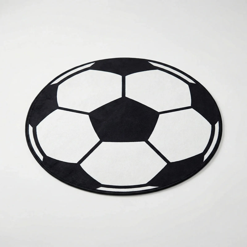 Runder Teppich Mit Sportmotiv - Kickora