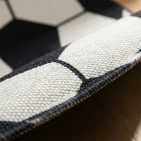 Runder Teppich Mit Sportmotiv - Kickora