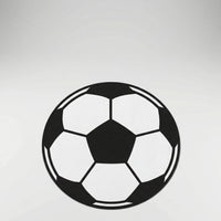 Runder Teppich Mit Sportmotiv - Kickora