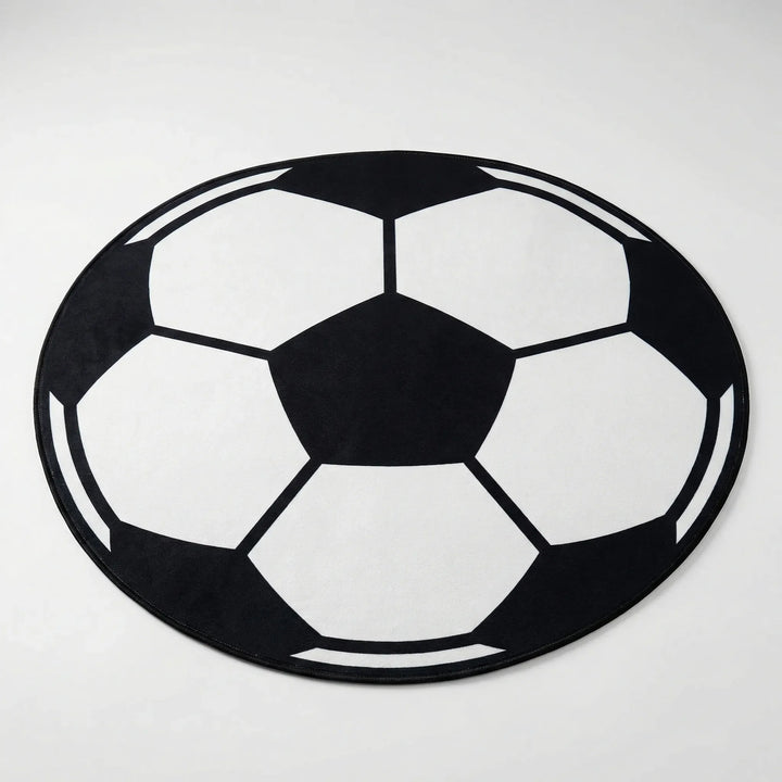 Runder Teppich Mit Sportmotiv - Kickora