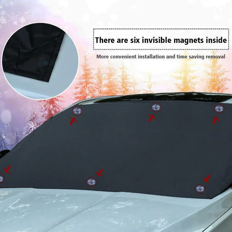 Magnetische Allwetter-Windschutzscheibenabdeckung – FrostGuardia