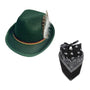 Trachten Accessoire-Set mit Hut & Schal – TrachtenHeld Oktoberfest 2025