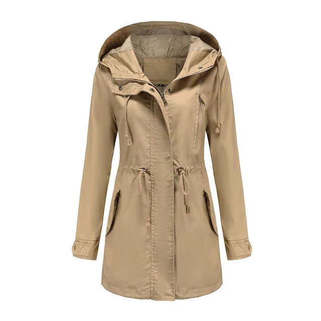 Stilvolle Damen Kapuzenjacke – Marielle Herbstzauber Edition