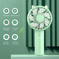 Tragbarer USB wiederaufladbarer Mini-Handventilator – Veyra (1+1 KOSTENLOS)