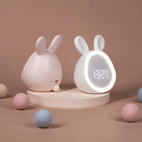 Kinderwecker in Kaninchenform mit LED Nachtlicht - BunniGlow
