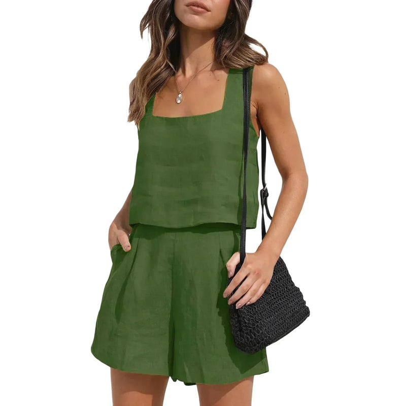 Zweiteiliges Sommeroutfit mit Stil – Emilia