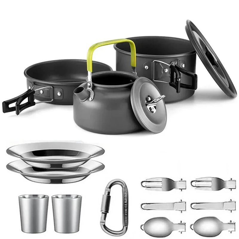 Tragbares Outdoor-Kochset - CampEase