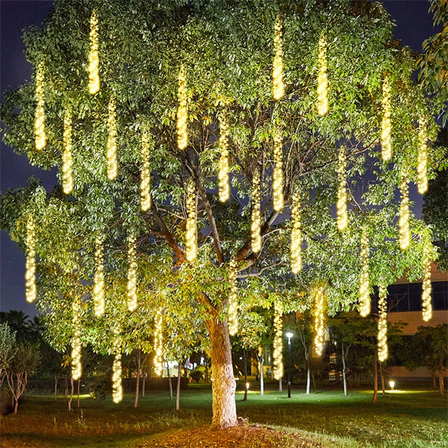 LED-Meteoritenregen Außenbeleuchtung – Lumi
