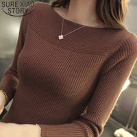 Damen Strickpullover mit Bootsausschnitt – Maris