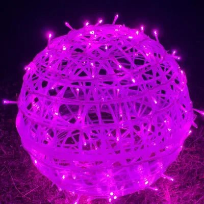 Stimmungsvolle LED-Lichtkugel für drinnen & draußen – Orbola