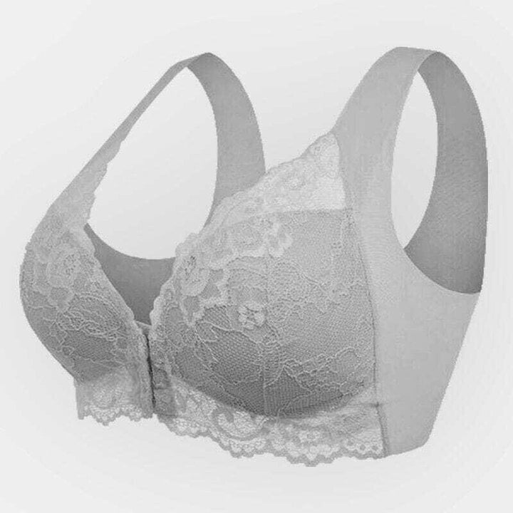 Nahtloser Spitzen-Sport-BH mit Frontverschluss – Mireya