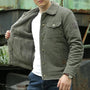 Coole Herrenjacke mit Fellkragen – Lars