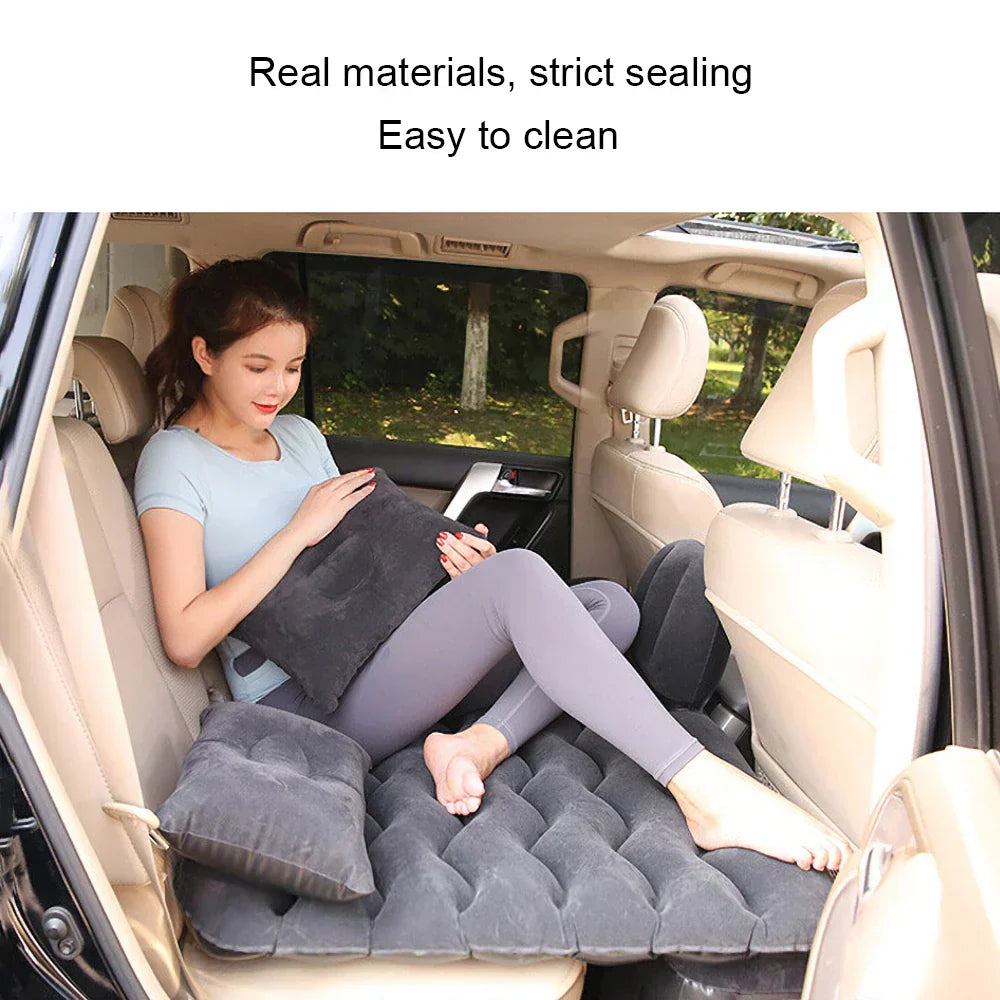 Auto-Luft-Inflatable-Reisematratze mit Kissen und Reparaturset – RoadRest