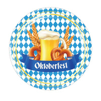 Einweg-Partygeschirr Set im Oktoberfest-Design (inkl. Tischdecke) – GaudiSet Oktoberfest 2025