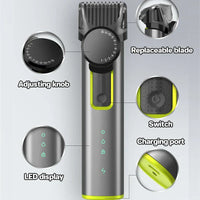 Barttrimmer & kabelloses Haarschneider-Set – HydroTrim