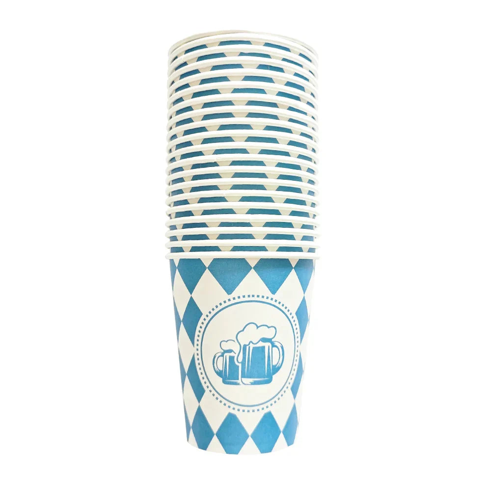 Einweg-Partygeschirr Set im Oktoberfest-Design – ProstPaket Oktoberfest 2025