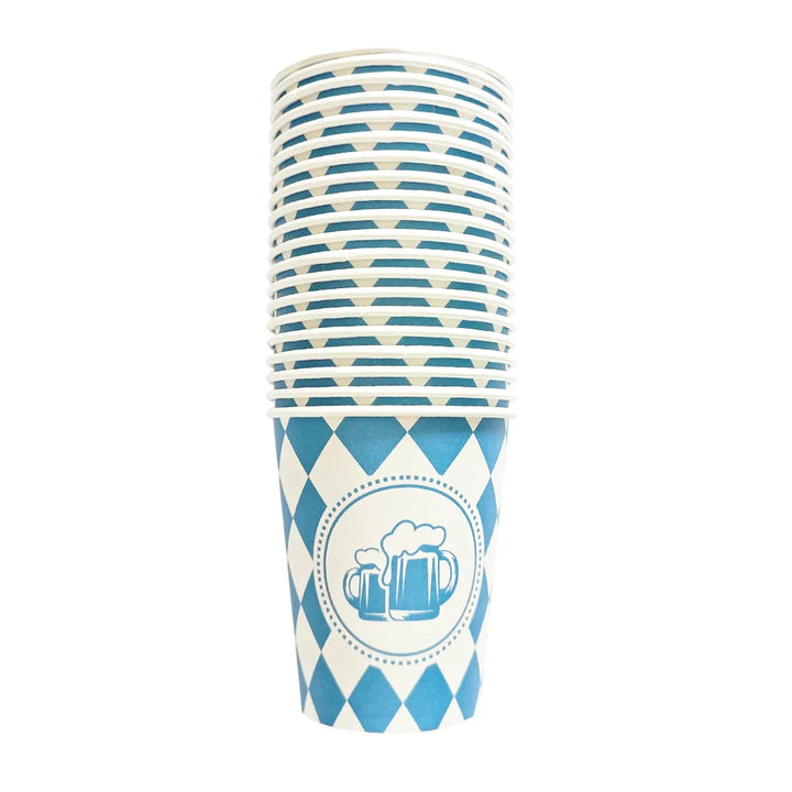 Einweg-Partygeschirr Set im Oktoberfest-Design – ProstPaket Oktoberfest 2025