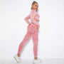 Nahtloses Damen-Yoga-Set mit Cropped-Top - Nova
