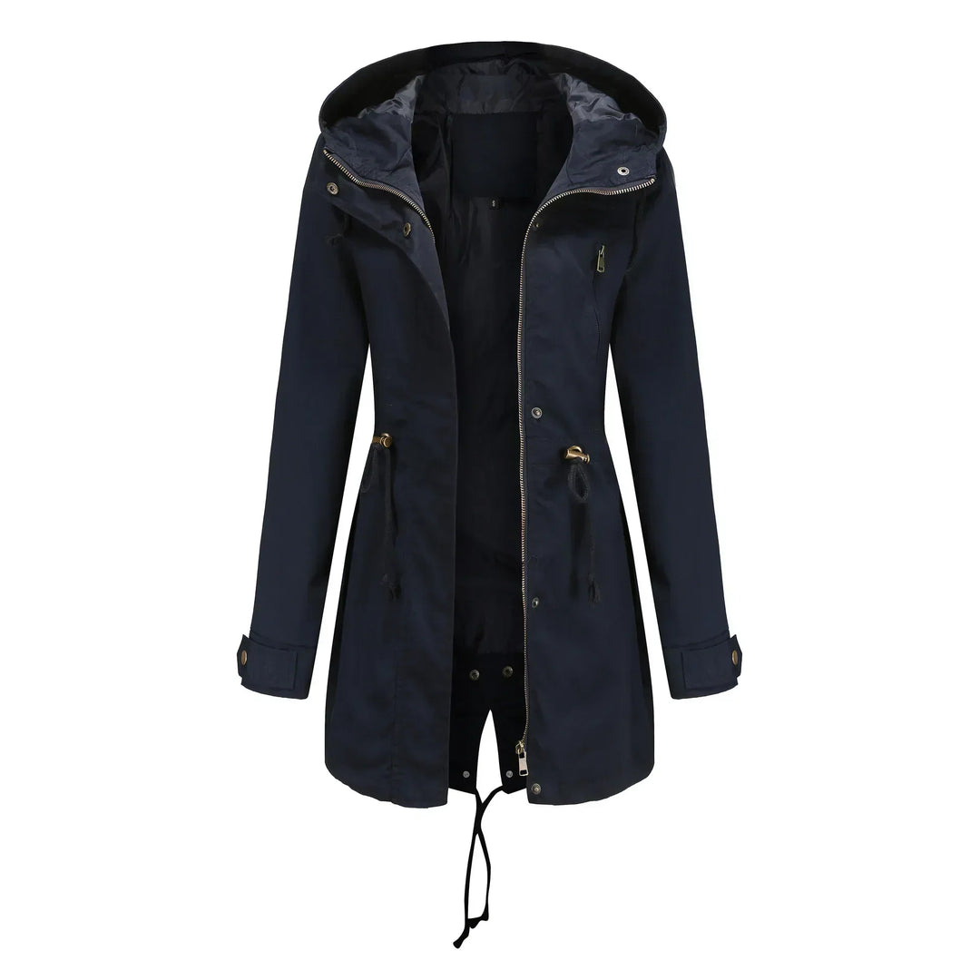 Stilvolle Damen Kapuzenjacke – Marielle Herbstzauber Edition