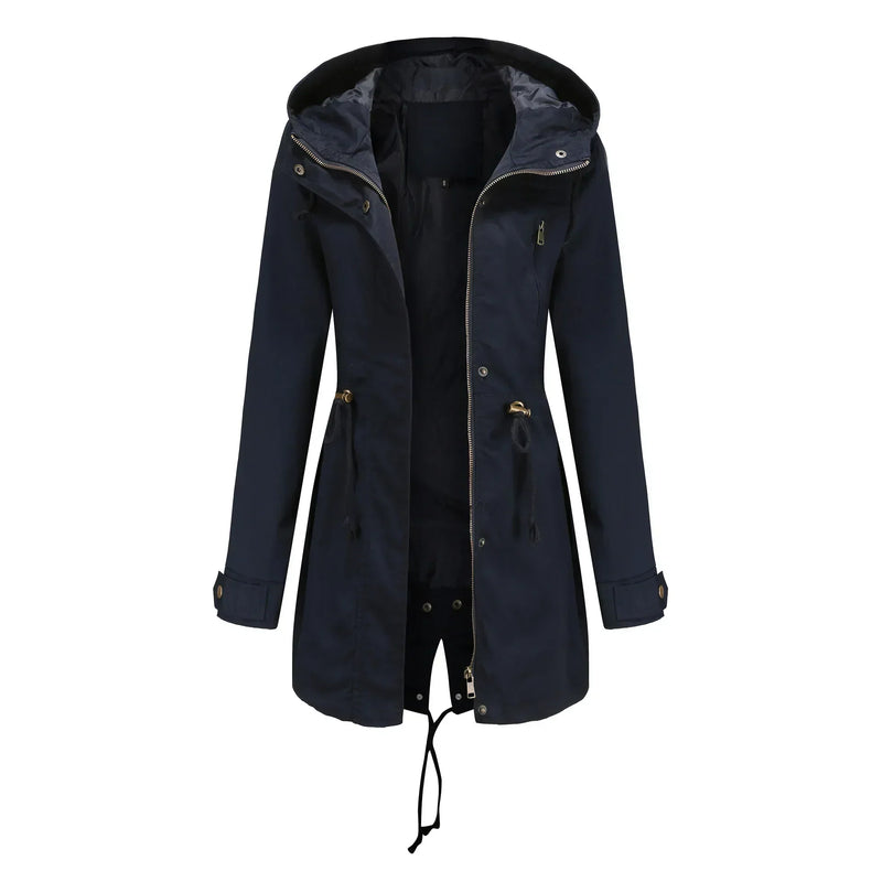 Stilvolle Damen Kapuzenjacke – Marielle Herbstzauber Edition