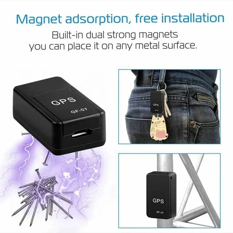 Magnetischer Mini-GPS-Tracker – Echtzeit-Ortung (1+1 GRATIS)