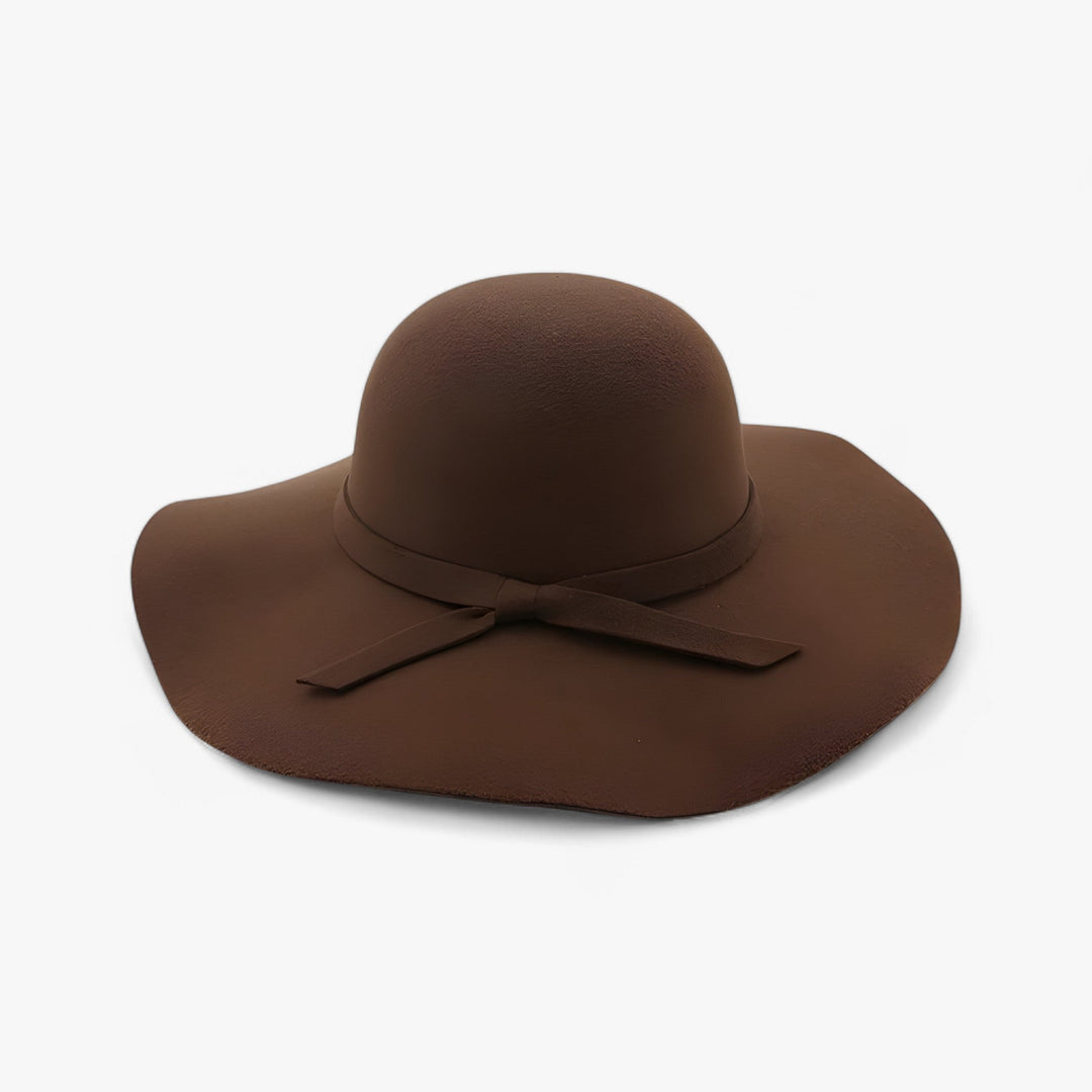 Fedora Damenhut aus Wollfilz – Marveil