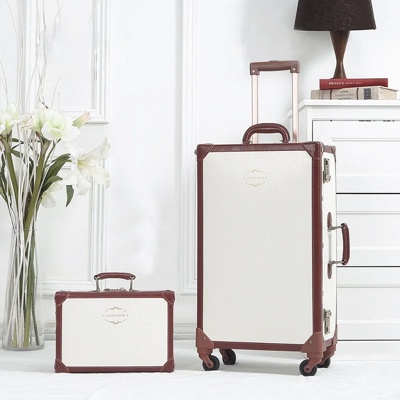 Retro-Hartschalenkoffer Set – Valencia