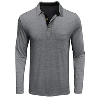 Herren Langarm-Polo atmungsaktiv & vielseitig – Matteo