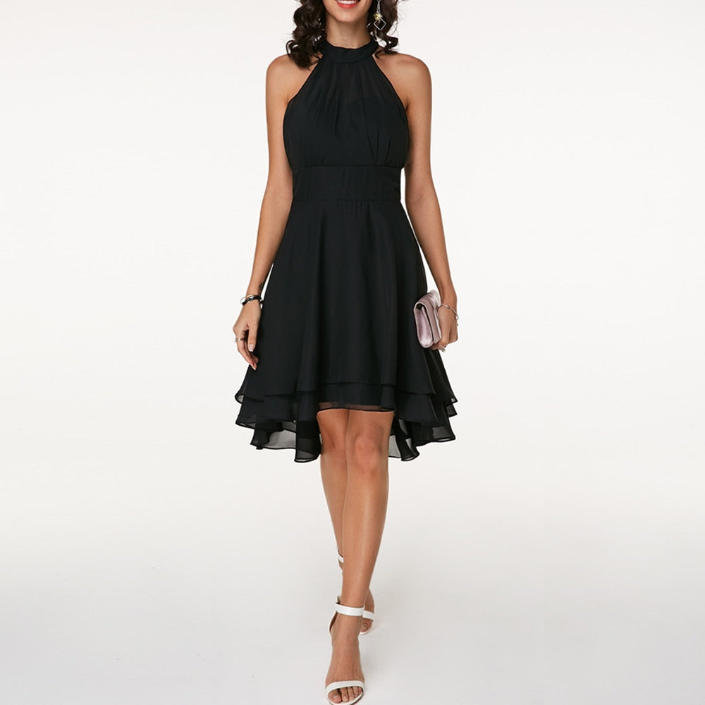 Stilvolle Kleid mit charmanten Rüschen – Isabella