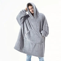 Übergroße Flanell-Dekentrui für Damen & Herren – FleeceHaven