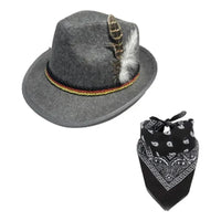 Trachten Accessoire-Set mit Hut & Schal – TrachtenHeld Oktoberfest 2025