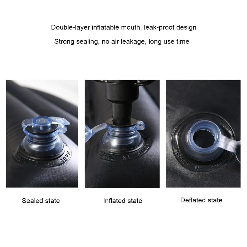 Auto-Luft-Inflatable-Reisematratze mit Kissen und Reparaturset – RoadRest