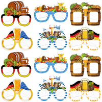 Fotobrillen Set (12 Stück)  – GaudiGläser Oktoberfest 2025