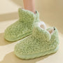 Warme Damen Hausschuhe aus Baumwolle & Plüsch – CozySteps