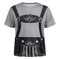 T-Shirt im Lederhosen-Look – WiesnShirt Oktoberfest 2025