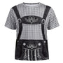 T-Shirt im Lederhosen-Look – WiesnShirt Oktoberfest 2025