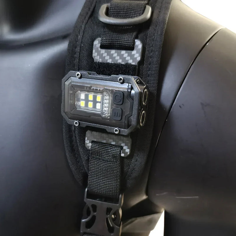 Taktische USB-wiederaufladbare Taschenlampe - LumiTac Mini