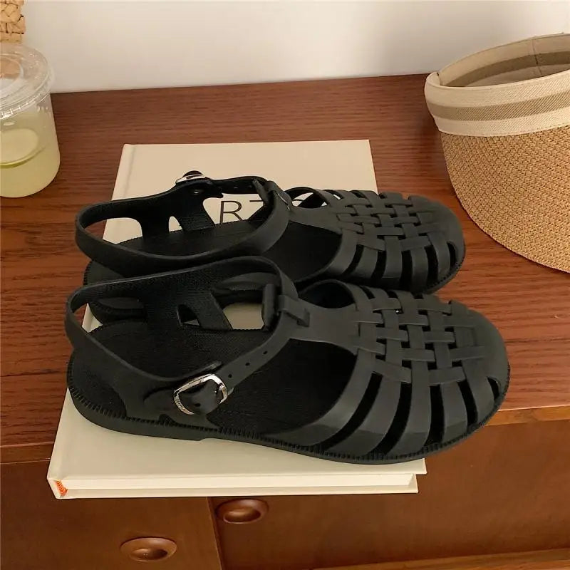 Trendige Plateau-Sandalen im Koreanischen Stil für Damen – Alina