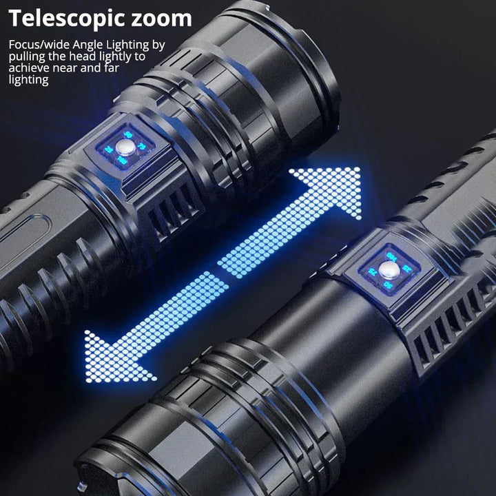 Wiederaufladbare 10000 Lumen LED-Taschenlampe – Striker