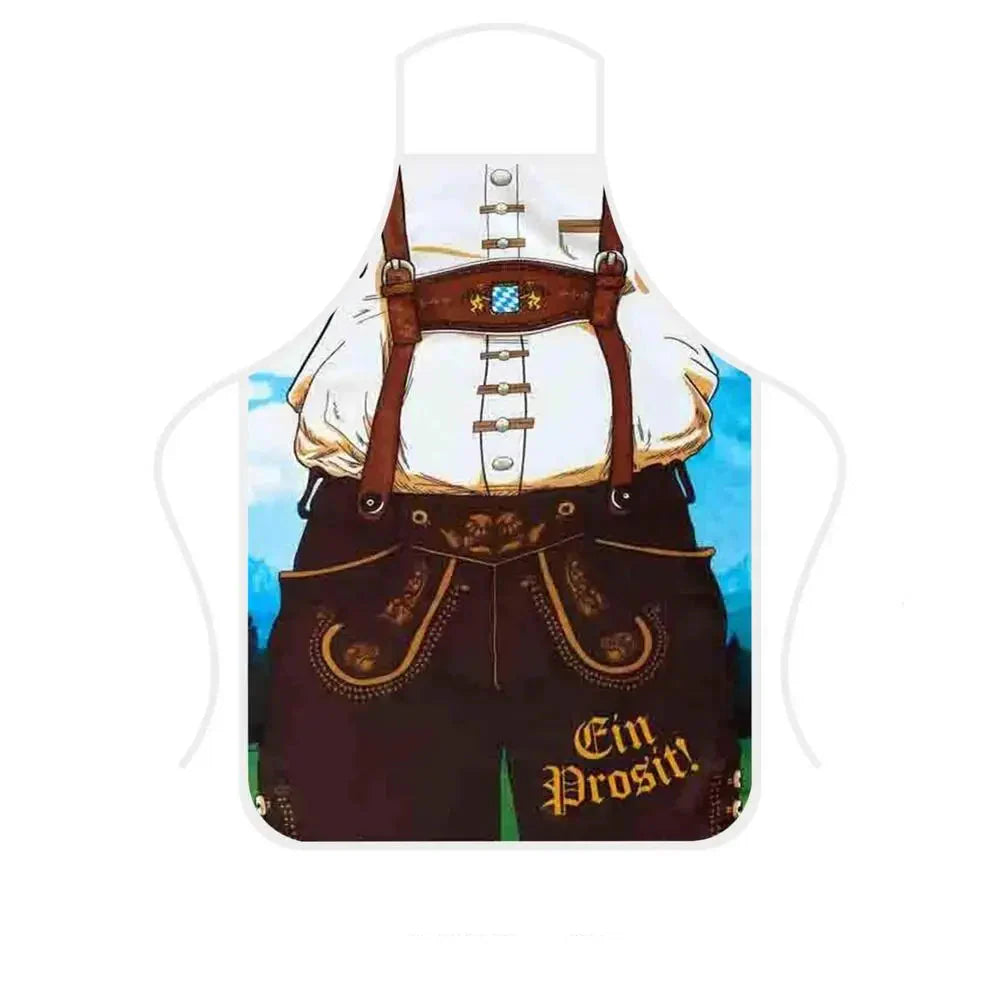 Lustige Bayern-Küchenschürze & Party-Schürze – GaudiGrill Oktoberfest 2025