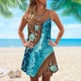 Sommer-Minikleid mit Verspieltem Print – Celestine