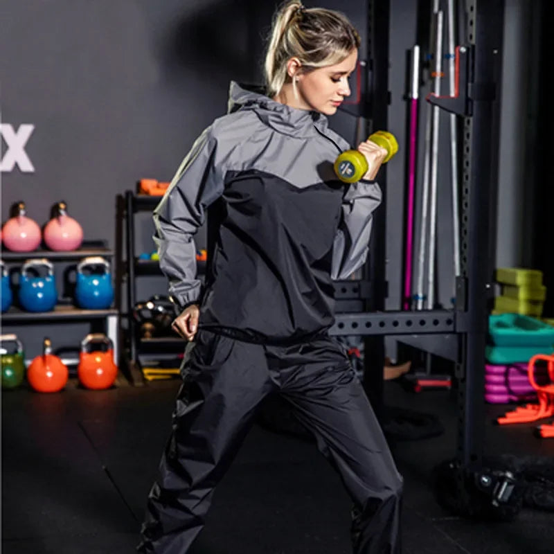 Leichtes Unisex Trainingsset mit Zipper & Kapuze – Remo
