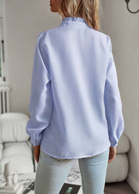 Trendige Gestreifte Damenbluse – Elise