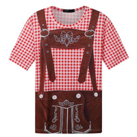 T-Shirt im Lederhosen-Look – WiesnShirt Oktoberfest 2025
