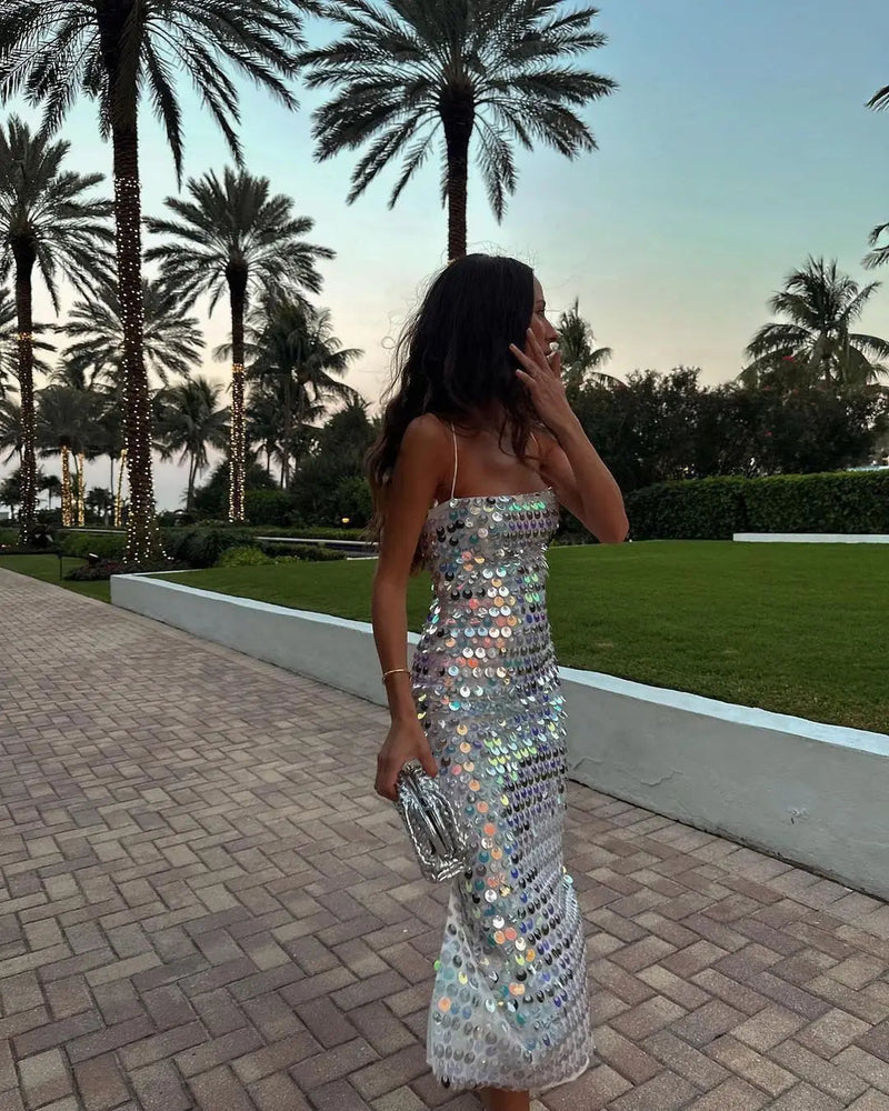 Paillettenkleid für einen Funkelnden Abendlook - Amira