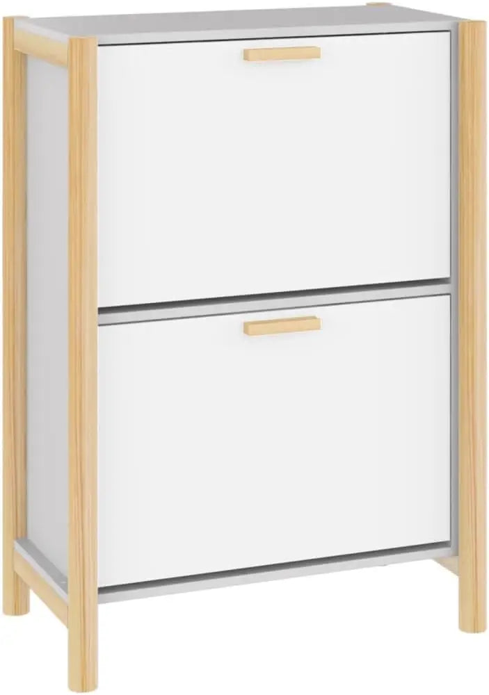 Slim Eingangs-Schuhe-Schränke mit Türen 57,5 × 33 × 80 cm – TidyStep