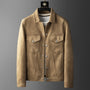 Suède Look Herrenjacke – Rafael