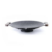 Tragbare Aluminium-Grillpfanne mit Griffen für Camping & BBQ – Arlo