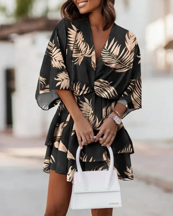Luftige Mini Kleid - Elara