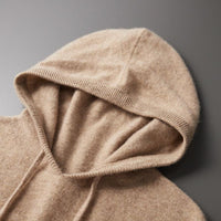 Herren-Hoodie aus Merinowolle – Cassiano Herbstedition